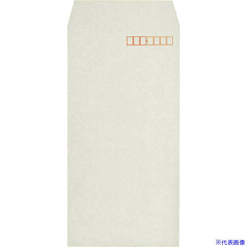 ■キングコーポ 長形3号 HIソフト グレー クイック付1000枚X1箱 075113(2163959)[法人限定][外直送元]
