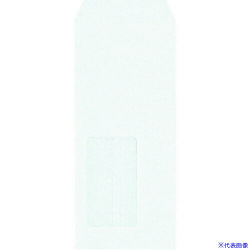 ■キングコーポ 長形4号 窓明封筒 No.12枠ナシ HIソフト ブルー1000枚X1箱 120215(2167130)[法人限定][外直送元]