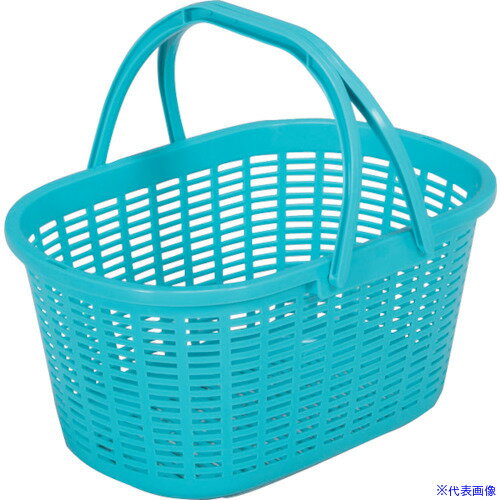 ■サンコー オランダ篭(農産物採集篭) 301302 青 301302BL00(B)(2168379)[送料別途お見積り][法人限定][..