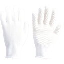 ■TRUSCO 安全すべり止め手袋 薄手 Lサイズ DPM39L(2172861)