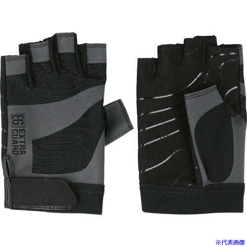 ■トワロン 合皮手袋 EXTRAGUARD EG−008 Fingerless LL EG008LL(2173517)