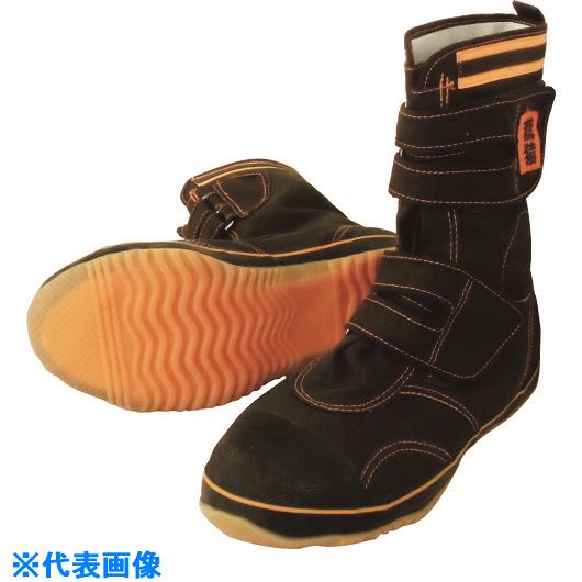 ■喜多 高所用ハイカットセーフティ DK440 ブラウン 27.0 DK440BRO27.0(2174353)[送料別途お見積り][法..