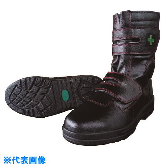 ■喜多 耐油底ウレタンワークブーツ MK7870 ブラック 25.5 MK7870BK25.5(2174431)[送料別途お見積り][法..