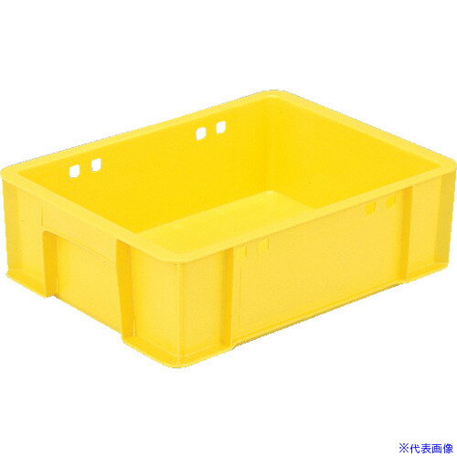 ■天昇 多目的コンテナ 673046 テンバコ11H イエロー 11HCL(2174824)[送料別途見積り][法人・事業所限定][外直送]