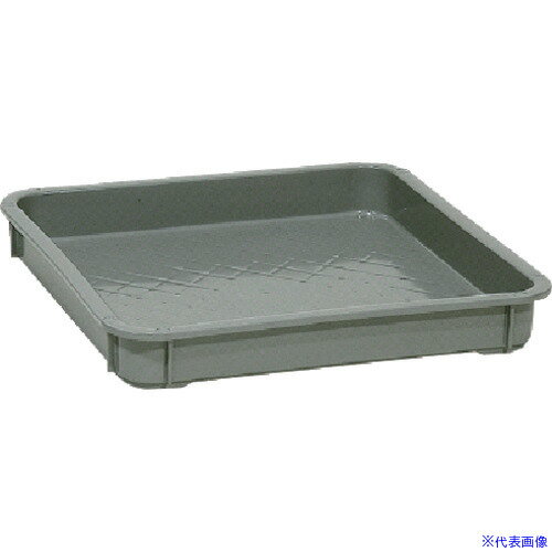 ■天昇 多目的コンテナ 673052 テンバコ2 グレー 2(GY)(2175048)[送料別途見積り][法人・事業所限定][外..