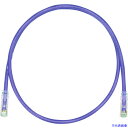 ■PANDUIT LANケーブル CAT6 プロ仕様 15m 紫 UTPSP15MVLY UTPSP15MVLY(2176451)