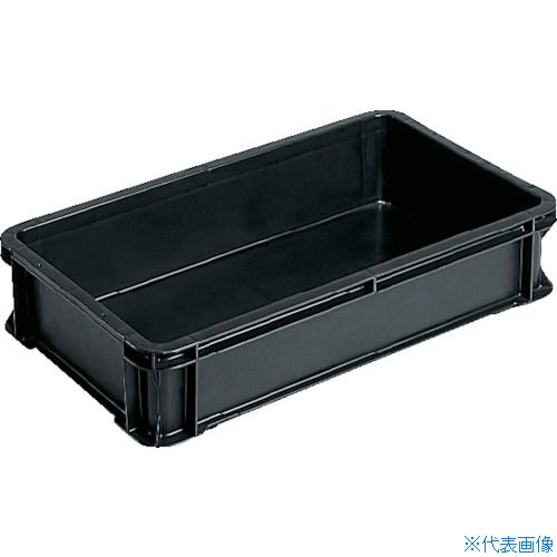 ■サンコー 導電性ボックス型コンテナー 202210 サンボックス#22B(導電) SK22BELB ...