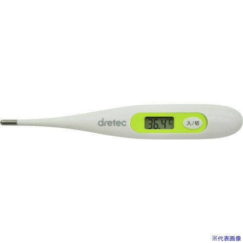 ■dretec 電子体温計 TO100WT(2178970)