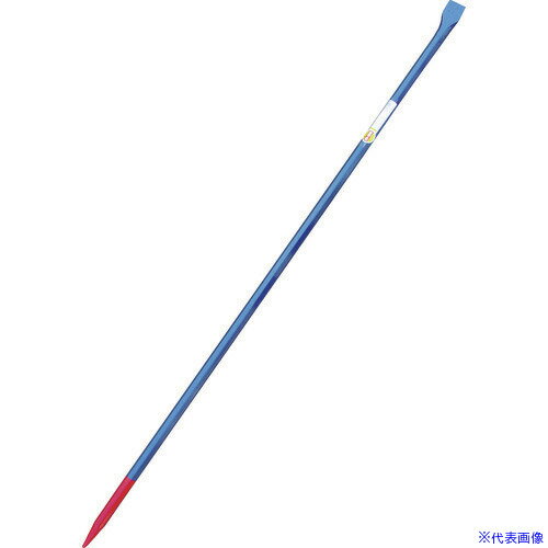 ■モクバ印 金テコ 43巾×25Φ×1500mm D1115(2182416)[送料別途お見積り][法人限定]