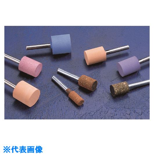 ■アルゴファイル 軸付ゴム砥石 #60 Φ20×25 Φ6軸 AR601(2210195)[送料別途お見積り][法人限定][掲外取寄]