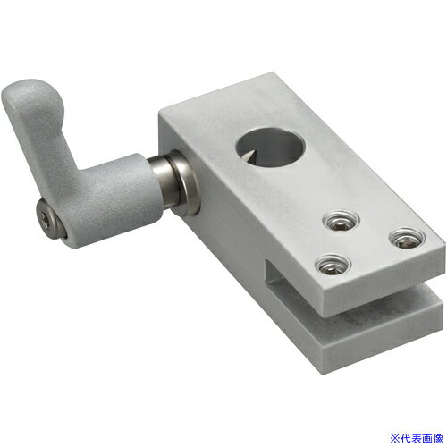 ■IWATA クサビ取付ベースCレバー付(丸シャフト用) FSKC-12AS(2232394)[送料別途お見積り][法人限定][掲..