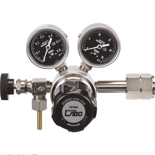 ■日酸TANAKA 分析・研究向け圧力調整器 S-LABOII 入口高圧用、ボンベ用LAB1-1634V QAN96009(2238021)[送料別途見積り][法人・事業所限定][掲外取寄]