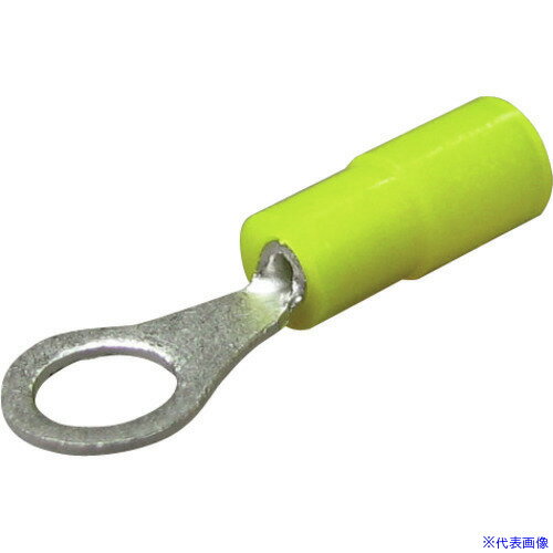 ■ニチフ 絶縁被覆付圧着端子(R形) 丸形(100PCS) TMEN0.34YCL(2239656)×10[送料別途見積り][法人・事業所限定][掲外取寄]