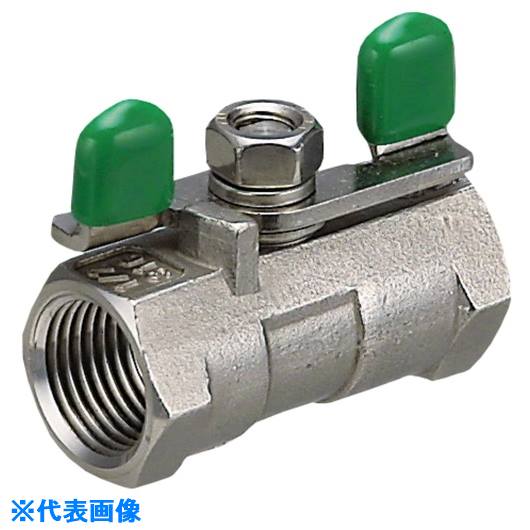 ■オンダ製作所 SBFS型 ボールバルブ Rc1/2×Rc1/2 蝶ハンドル SBFST15(2243631)[送料別途見積り][法人・..