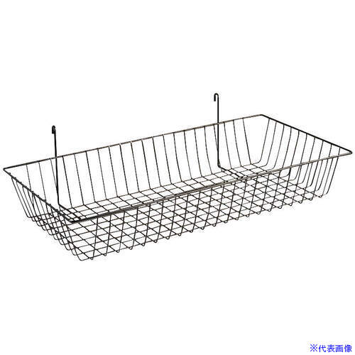 オレンジブック トラスコ中山　TRUSCOSUGATSUNE (290021314)809326-BK/バスケット 〔品番:809326BK〕[ 注番:2244291]特長●オープンワイヤーメッシュに掛けて使用するバスケットです。●用途に応...