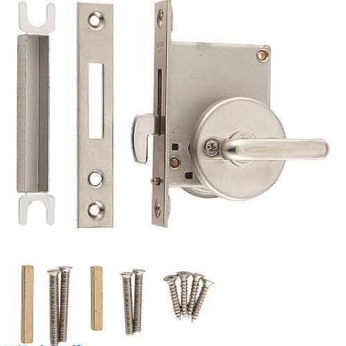 ■SUGATSUNE (140183253)HC-30L/ステンレス鋼製引戸掘込カマ錠 HC30L(2259639)[送料別途見積り][法人・..