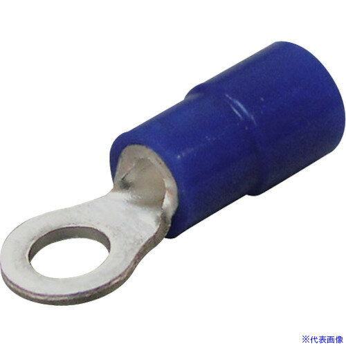 ■ニチフ 環境配慮形絶縁被覆付圧着端子 R形(100P) TMEX23.5NSWHI(2262239)[送料別途見積り][法人・事業所限定][掲外取寄]