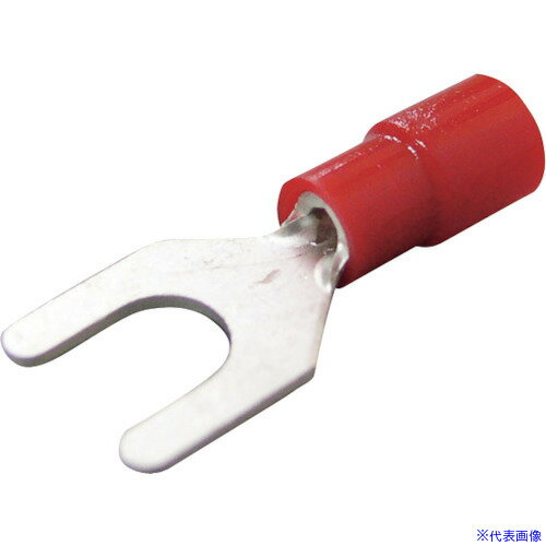 ■ニチフ 環境配慮形絶縁被覆付圧着端子 Y形(100P) TMEX1.25Y5BLU(2262915)[送料別途見積り][法人・事業所限定][掲外取寄]