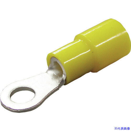 ■ニチフ 環境配慮形絶縁被覆付 R形(50個入) TMEX3.58YEL(2263098)[送料別途見積り][法人・事業所限定][..