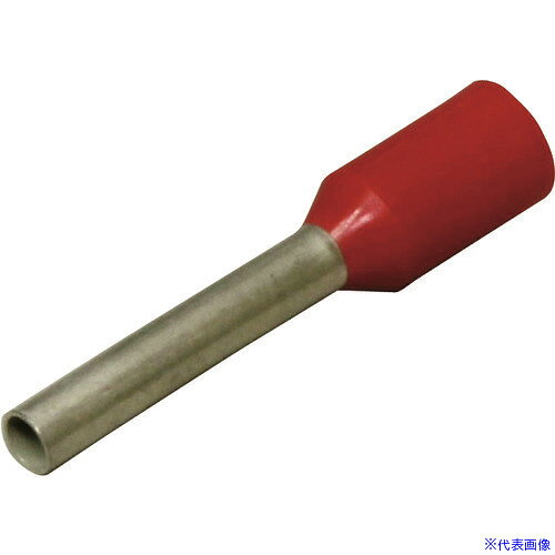 オレンジブック トラスコ中山　TRUSCOニチフ フェルール(100個×5PK) 赤色 〔品番:NF1.010RED〕[ 注番:2263802]特長●接触面（舌部）が銅スリーブであるフェルール端子です用途●軟銅のより線とスプリング式端子の接続に。仕様●電線適合範囲 より線［［MM2］］：1.0●電線抱合範囲 AWG：赤●電線適合範囲 AWG：18●色：16.0●スタッド径(mm)：1.5●L(mm)：10.0●D(mm)：2.9仕様2材質/仕上●端子部：銅スリーブセット内容/付属品注意●銅線専用です。原産国（名称）ドイツJANコード4521989182434本体質量0.1gオレンジブック トラスコ中山　TRUSCOニチフ フェルール(100個×5PK) 赤色 〔品番:NF1.010RED〕[注番:2263802][本体質量：0.1g]《包装時基本サイズ：425×80×4》〔包装時質量：63g〕分類》電子機器》電設配線部品》接続端子☆納期情報：メーカー取り寄品（弊社より発送）