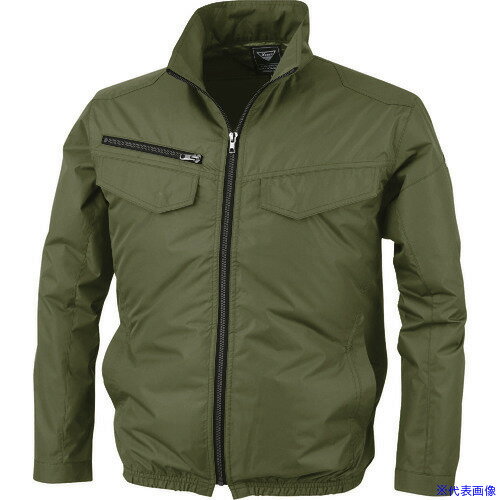 ■XEBEC 空調服遮熱長袖ブルゾンXE98017−62−4L アーミーグリーン XE98017624L(2267617)[送料別途お見積..