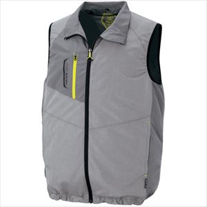 オレンジブック トラスコ中山　TRUSCOアイトス 空調服用ベスト(空調服TM) 杢グレー M 〔品番:AZ50197104M〕[ 注番:2268865]特長●空調服用のベストです。●杢調の生地でスポーツテイストなベストです。●脇下に保冷剤を収納できるポケットが付いています。仕様●色：杢グレー●サイズ：M●着丈(cm)：73●胸囲(cm)：116●肩幅(cm)：40.5仕様2●素材：240Tマイクロタフタ平織ポリエステルタフタ●脇下に保冷剤収納ポケットあり材質/仕上●ポリエステル100％セット内容/付属品注意原産国（名称）中国JANコード本体質量200gオレンジブック トラスコ中山　TRUSCOアイトス 空調服用ベスト(空調服TM) 杢グレー M 〔品番:AZ50197104M〕[注番:2268865][本体質量：200g]分類》環境改善用品》暑さ対策用品》冷却衣服☆納期情報：メーカー取り寄品（弊社より発送）