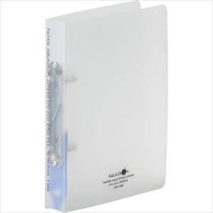 ■LIHIT リングファイル＜ツイストリング＞ 乳白 A5 F50061(2269637)[送料別途お見積り][法人限定][掲外..
