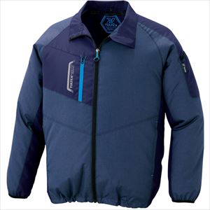 オレンジブック トラスコ中山　TRUSCOアイトス 空調服用ジャケット(空調服TM) 杢ネイビー 3L 〔品番:AZ501991083L〕[ 注番:2270477]特長●空調服用のベストです。●杢調の生地でスポーツテイストなベストです。●脇下に保冷剤を収納できるポケットが付いています。仕様●色：杢ネイビー●サイズ：3L●着丈(cm)：79●胸囲(cm)：132●裄丈(cm)：94仕様2●素材：240Tマイクロタフタ平織ポリエステルタフタ●脇下に保冷剤収納ポケットあり材質/仕上●ポリエステル100％セット内容/付属品注意原産国（名称）中国JANコード4548413939693本体質量245gオレンジブック トラスコ中山　TRUSCOアイトス 空調服用ジャケット(空調服TM) 杢ネイビー 3L 〔品番:AZ501991083L〕[注番:2270477][本体質量：245g]《包装時基本サイズ：620×400×10》〔包装時質量：460g〕分類》環境改善用品》暑さ対策用品》冷却衣服☆納期情報：メーカー取り寄品（弊社より発送）