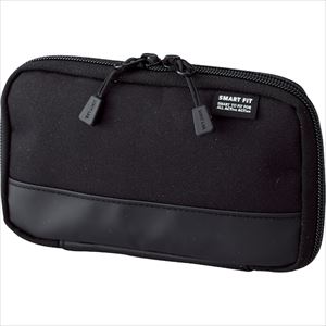 ■LIHIT コンパクトペンケース ブラック A768724(2271250)[送料別途お見積り][法人限定][掲外取寄]