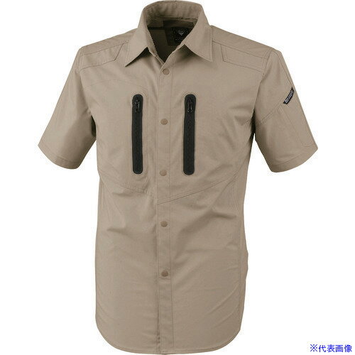 ■ジーベック 半袖シャツ1732-39-LL 173239LL(2275548)[送料別途見積り][法人・事業所限定][掲外取寄]