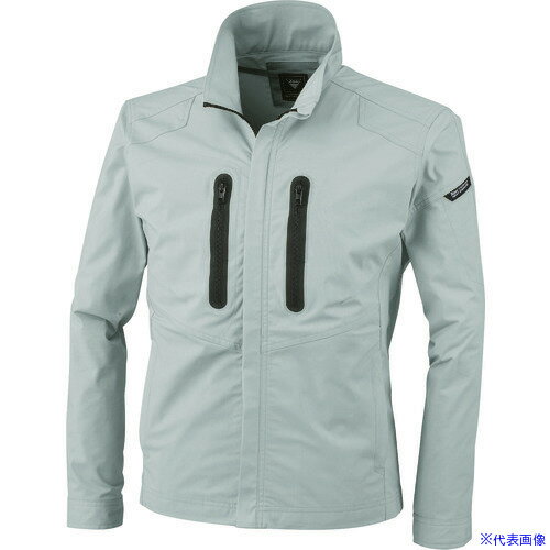 ■XEBEC 長袖ブルゾン1734−61−SS モスグリーン 173461SS(2281859)[送料別途お見積り][法人限定][掲外取寄]