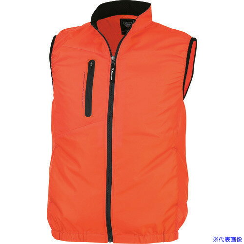 オレンジブック トラスコ中山　TRUSCOXEBEC 空調服ベストXE98010−82−5L オレンジ 〔品番:XE98010825L〕[ 注番:2283391]特長●なにより動きやすいのが特徴の空調服です。●袖口のパイピング仕様により、余計な風を外に逃がさず衣服内を回り、首元から排出されます。用途●高温多湿の場所や作業全般に。仕様●色：オレンジ●サイズ：5L●着丈(cm)：73●胸囲(cm)：143●肩幅(cm)：50●裾廻(cm)：102●裾廻最大(cm)：130仕様2材質/仕上●本体：ポリエステル100%セット内容/付属品注意●ファン、バッテリー、ケーブルは別売です。原産国（名称）中国JANコード4991714543869本体質量500gオレンジブック トラスコ中山　TRUSCOXEBEC 空調服ベストXE98010−82−5L オレンジ 〔品番:XE98010825L〕[注番:2283391][本体質量：500g]《包装時基本サイズ：430×300×15》〔包装時質量：500g〕分類》環境改善用品》暑さ対策用品》冷却衣服☆納期情報：メーカー取り寄品（弊社より発送）