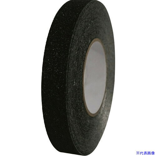 ■セーフラン アルミ滑り止めテープ 幅25mm×18m 黒 14450(2289658)[送料別途見積り]...