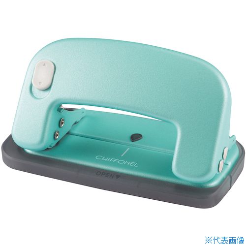 Other - ■MAX パンチ シフォネル(穴あけ12枚)グリーン DP90215(2290042)×10[送料別途お見積り][法人限定][掲外取寄]