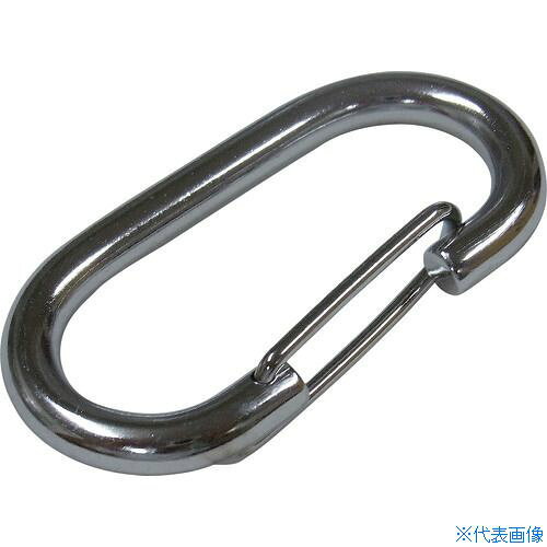 オレンジブック トラスコ中山　TRUSCOニッサチェイン ステンレス C型フック 4mm(10個入) 〔品番:SSJ4040〕[ 注番:2293381]特長●レバー部分共にオールステンレス製のため、屋外での使用に最適です。●また、表面処理に電解研磨を施すことで高級感のある光沢に仕上げました。●スナップ開口部分には溝が無い仕様です。用途●チェーンやワイヤーロープはもちろん、防鳥ネットやビニールシートの吊り下げなど、様々な用途に。仕様●適合チェーン径(mm)：4●使用荷重(kN)：0.11●品名：SSJ4040●B(mm)：9●C(mm)：7●D(mm)：4●L(mm)：32●線径(mm)：4仕様2材質/仕上●本体：ステンレス●開口部バネ：ステンレスセット内容/付属品注意●急激に荷重をかける、角度をつけて吊るなど、適正荷重は使用条件によって変わります。荷重をかけすぎないでください。原産国（名称）中国JANコード4968462222599本体質量90gオレンジブック トラスコ中山　TRUSCOニッサチェイン ステンレス C型フック 4mm(10個入) 〔品番:SSJ4040〕[注番:2293381][本体質量：90g]《包装時基本サイズ：80×75×40》〔包装時質量：90g〕分類》金物・建築資材》建築金物》チェーン☆納期情報：仕入れ先通常在庫品 (欠品の場合有り)