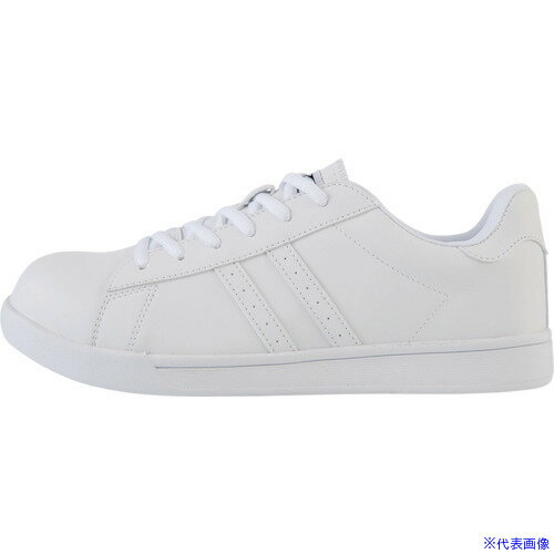 ■XEBEC プロスニーカー85410−32−240 ホワイト 8541032240(2295048)[送料別途お見積り][法人限定][掲外..