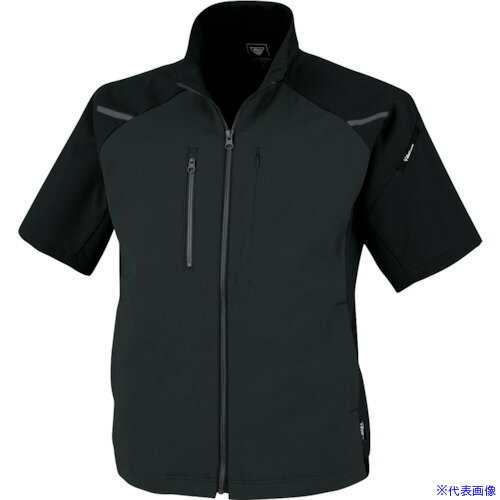 ■ジーベック 半袖ブルゾン1811-90-S 181190S(2301407)[送料別途見積り][法人・事業所限定][掲外取寄]