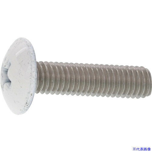 ■SUNCO 頭部ホワイトステン(+)トラス小ネジ 5×15 (500本入) 0002000300500150A0(2311691)[送料別途お見..