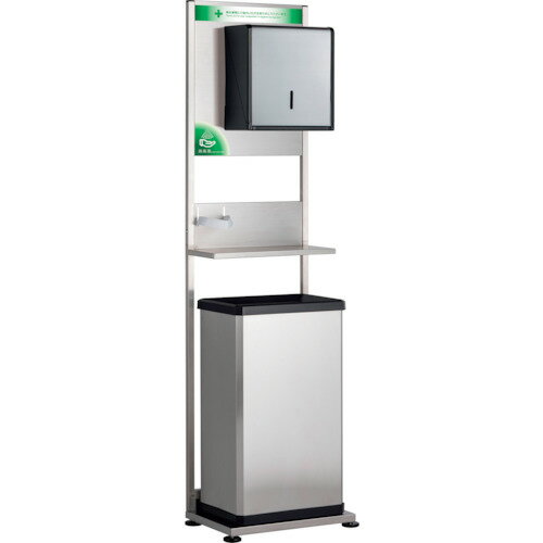 ■テラモト ペーパータオルスタンド(壁寄せ設置タイプ) OT5685000(2321428)[法人限定][直送元]