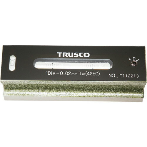 楽天セミプロDIY店ファースト■TRUSCO 平形精密水準器 B級 寸法150 感度0.02 TFLB1502（2326701）