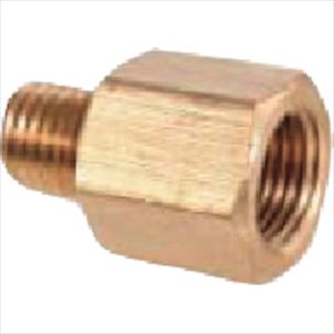 ■パルサールブ 径違い継手 1/8”F×M8×1.25Mアダプター(黄銅製) A026(2370460)[送料別途見積り][法人・事..