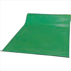 ■グリーンクロス B山ゴムマット20M 1M巾X3t(縦筋入りゴムマット) 1118012020(2384886)[送料別途お見積り][法人限定][外直送]