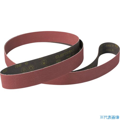 オレンジブック トラスコ中山　TRUSCO3M レジンボンドクロスベルト 784F 120+ 35X3350mm 〔品番:784F12035X3350FL〕[ 注番:2396366]特長●一粒一粒まで鋭くデザインされた精密成型砥粒を採用しています。●研削作業が速く楽になり、生産性が向上します。●焼けを防ぎ、ワークの品質を保ちます。用途●ステンレス鋼、普通鋼の幅広い研削に。仕様●粒度(#)：120●幅(mm)：35●長さ(mm)：3350●砥材：精密成型砥粒（セラミック）仕様2材質/仕上●砥材：精密成型砥粒（セラミック）●基材：ポリエステルセット内容/付属品注意●この商品は、一般消費者様向けの製品ではないため、表示や取扱説明書等が一般消費者様向けに表記・同梱されておりません。原産国（名称）アメリカJANコード4549395943913本体質量226gオレンジブック トラスコ中山　TRUSCO3M レジンボンドクロスベルト 784F 120+ 35X3350mm 〔品番:784F12035X3350FL〕[注番:2396366][本体質量：226g]《包装時基本サイズ：380×370×7》分類》電動・油圧・空圧工具》研削研磨用品》ベルト研磨材☆納期情報：メーカー取り寄品（弊社より発送）