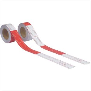 ■グリーンクロス 丁張ロッド 20cm間隔 50mm×25m巻 1120170120(2403822)[送料別途お見積り][法人限定][外直送]