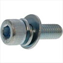 ■SUNCO 3価ホワイト 10.9CAP P=3 岡井鉄工所製 8 X 20 (100本入) A000903J0080020003(2422978)[送料別途...