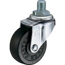 ■ハンマー ねじ込み旋回式ゴム車輪 65mm M12 420A30R65(2425564)