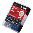■ロブテックス ローレットナット(平頭・スチール製) エコパック 板厚4.0 M8X1.25(15個入) NSD8RMP(2430253)