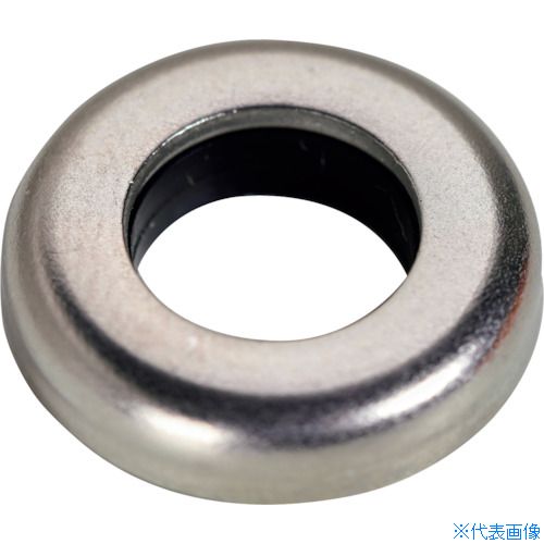 オレンジブック トラスコ中山　TRUSCOTRUSCO シール座金 ステンレス(NBRパッキン) M8 3個入 〔品番:Y05308〕[ 注番:2430575]特長●ゴム部分がボルトねじ部に深く入り込むことで高い気密性を持ち、締結部品へのОリング溝加工が不要です。用途●液体・気体の漏れ防止に。仕様●呼び径：M8●外径(mm)：15.3●内径(mm)：8.2●厚さ(mm)：3.2仕様2●パッケージ：ボルトンパック（ブリスター）材質/仕上●ステンレス●パッキン（NBR）セット内容/付属品注意原産国（名称）日本JANコード4550414029747本体質量149.4gオレンジブック トラスコ中山　TRUSCOTRUSCO シール座金 ステンレス(NBRパッキン) M8 3個入 〔品番:Y05308〕[注番:2430575][本体質量：149.4g]《包装時基本サイズ：140×80×35》〔包装時質量：19g〕分類》金物・建築資材》ねじ・ボルト・ナット》ワッシャー☆納期情報：仕入れ先通常在庫品 (欠品の場合有り)