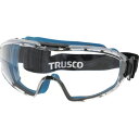 ■TRUSCO カラーセーフティーゴーグル(ワイドビュータイプ)ブルー G5008B(2442155)