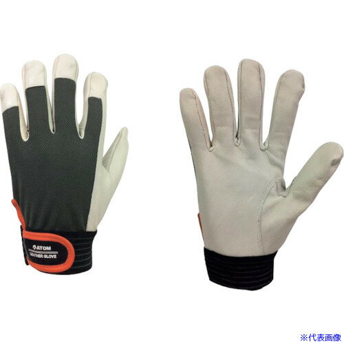 ■アトム 山羊革手袋 甲メリヤス Mサイズ 2061M(2442425)